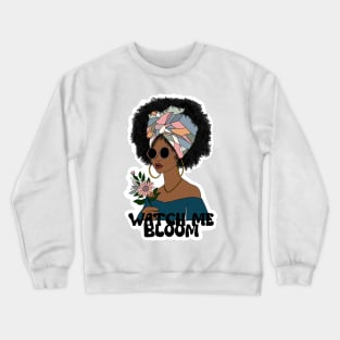 Brown Girl Bloom Crewneck Sweatshirt